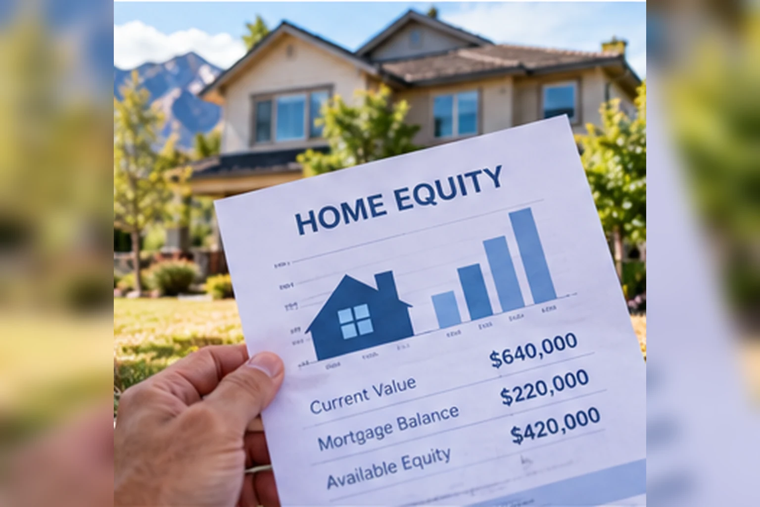 Idaho homeowners reviewing mortgage and home equity options